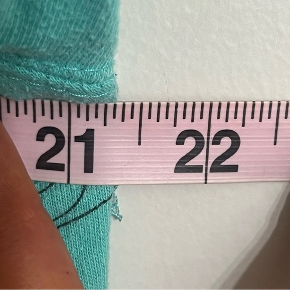 Space Jam Hoodie All Over Print Tune Squad Teal Womens Size Small Basketball - Picture 7 of 11